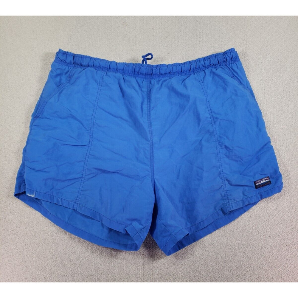 White Sierra Shorts Mens Large Swim Trunks Nylon Mesh Lined Board Shorts Blue